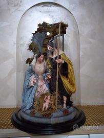 Natività in campana arte presepiale  moderna 