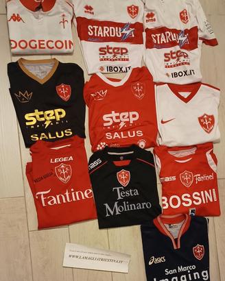 10 maglie Triestina calcio indossate match worn