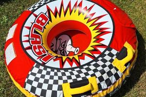 Salvagente gonfiabile da traino per barca