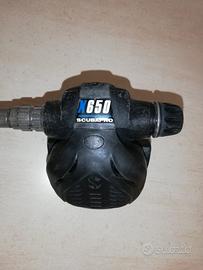 Erogatore Scubapro X650 Secondo Stadio

+ Frusta  