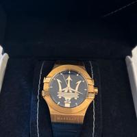 Orologio Uomo MASERATI POTENZA pelle blu