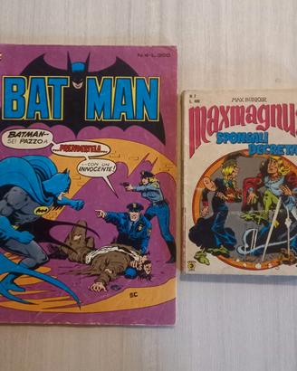 Fumetti Anni '70 - Batman n. 4 + Maxmagnus n. 7 