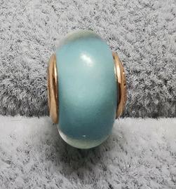 PANDORA Charm in vetro Murano blu opaco 789420C00