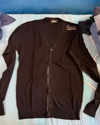 Cardigan Boxeur Des Rues Nero Uomo - Taglia M