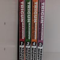 Manga Trigun Maximum Vol. 1, 3-5