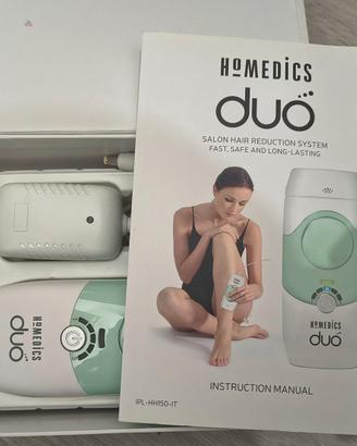 Dispositivo epilazione a luce pulsata Homedics Duo