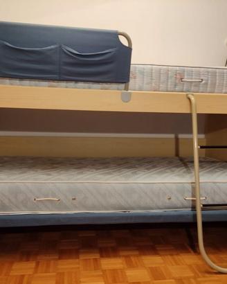 Letto a castello (inf. estraibile) + Scrivania