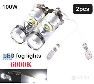 KIT DI LAMPADE ANTIABBAGLIANTI A LED H1 100W CANBU
