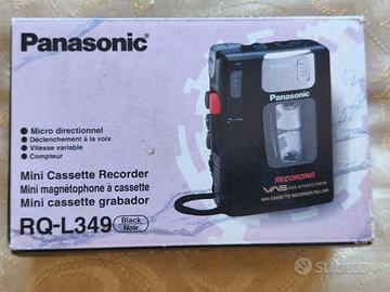 Panasonic RQ-L349 Mini Cassette Recorder – Vintage