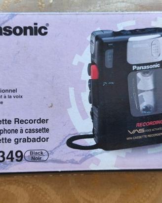 Panasonic RQ-L349 Mini Cassette Recorder – Vintage