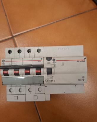 Interruttore magnetotermico differenziale C63