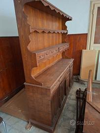 credenza  con alzata
