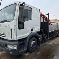 IVECO ML 120 E 18 con cassone fisso e gru idr.