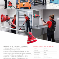 Monospazzola a Batteria Hoover 18 BC Multi Clean