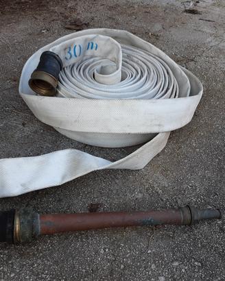 manichetta + lancia antincendio  leggere descrizio