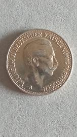 A 28 RIPRODUZIONE MONETA IMPERO TEDESCO 