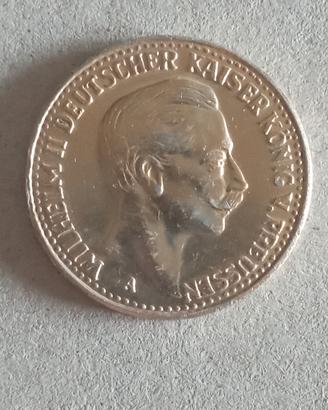 A 28 RIPRODUZIONE MONETA IMPERO TEDESCO 