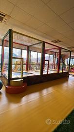 Struttura trampolini bimbi 3 posti nuova mai usata