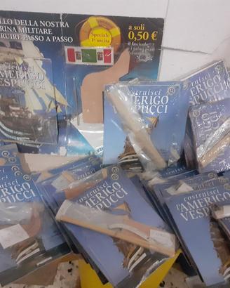 fascicoli iniziali Amerigo Vespucci de Agostini 