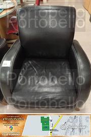 Codice: 9987 POLTRONA STILE MODERNO IN PELLE COLO