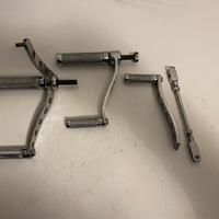 Pedane arretrate moto epoca