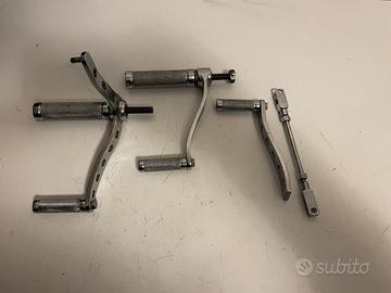 Pedane arretrate moto epoca