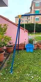 SEGGIOLINO per altalena completo di corde regolabi