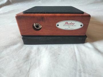 Pedale Shadow stompin bass + bacchette nuove