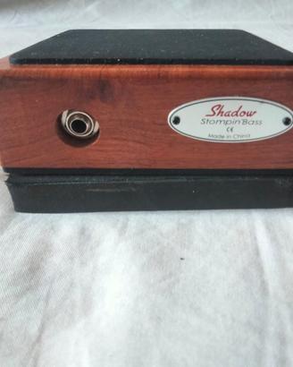 Pedale Shadow stompin bass + bacchette nuove