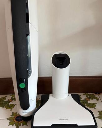 Aspirapolvere no fili Folletto VK7 e spazzola EB7