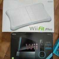 nintendo wii + fit plus