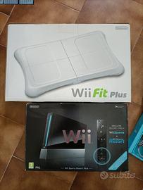nintendo wii + fit plus