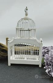 Incantevole Gabbietta Decorativa Shabby Chic