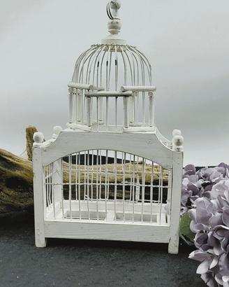 Incantevole Gabbietta Decorativa Shabby Chic