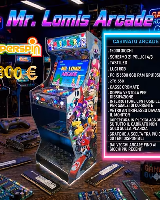 Cabinato Arcade Bartop
