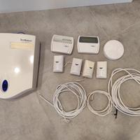 sistema allarme tecnoalarm centrale TP14/R sensori