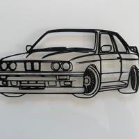BMW M3 e30 decorazione murale