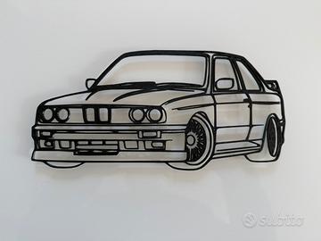 BMW M3 e30 decorazione murale
