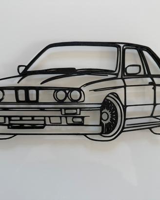 BMW M3 e30 decorazione murale