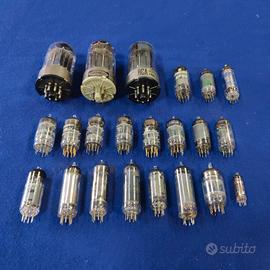 Set di valvole termoioniche assortite