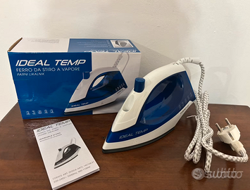 Ferro da stiro a vapore nuovo Ideal Temp