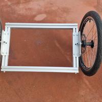 Ruote bici 20 pollici freno a disco 