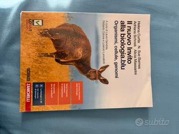 Libro scienze Il nuovo invito alla biologia blu