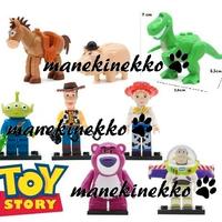 8 minifigure TOY STORY Buzz Lightyear simil Lego