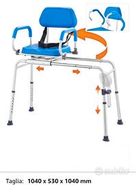Panca per disabili per vasca da bagno 