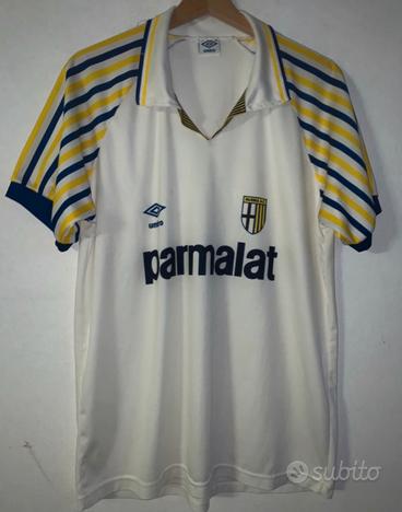 Maglia calcio Parma Umbro vintage 1990/91 usato  Bologna