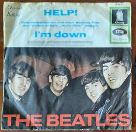 Beatles - Help! - 45 giri edizione rara del 1965