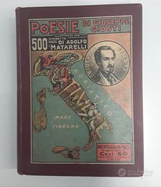 libro di poesie  G.Giusti del 1924