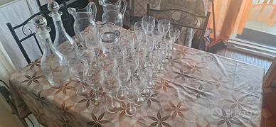 Set cristallo Pekristal 24% inciso a mano