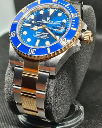 Rolex Submariner Acc/Oro Blu Ref. 126613LB Nuovo